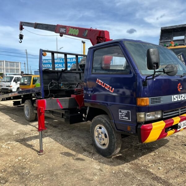 ISUZU 4HF1 Self-Loader Sliding Type With Boom