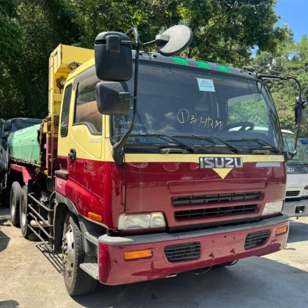ISUZU GIGA 10-Wheeler Dump Truck | 10PE1 Engine | Butterfly Boom | Double Differential