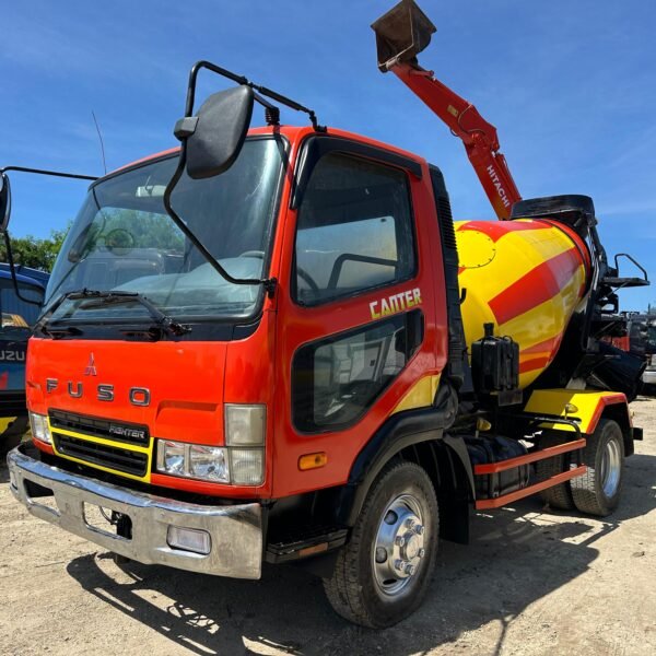 Fuso Fighter 6M61 Concrete Mixer – 4CBM Heavy-Duty Construction Truck -TJT CORPORATION