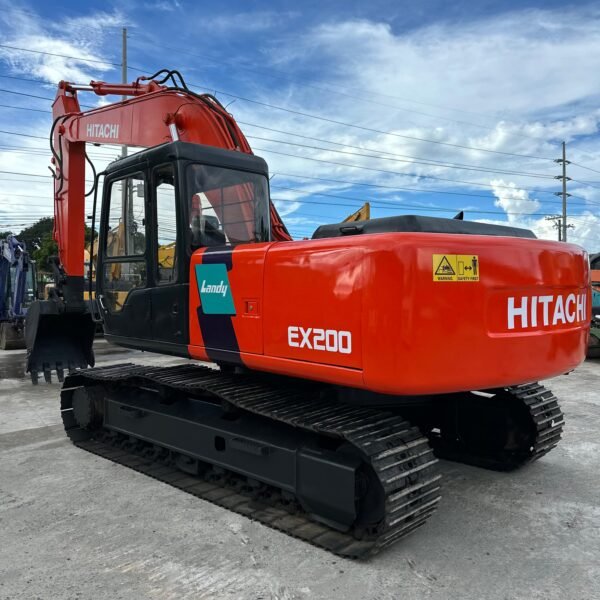 HITACHI EX200-2 WITH BREAKER LINE | MECHANICAL ENGINE