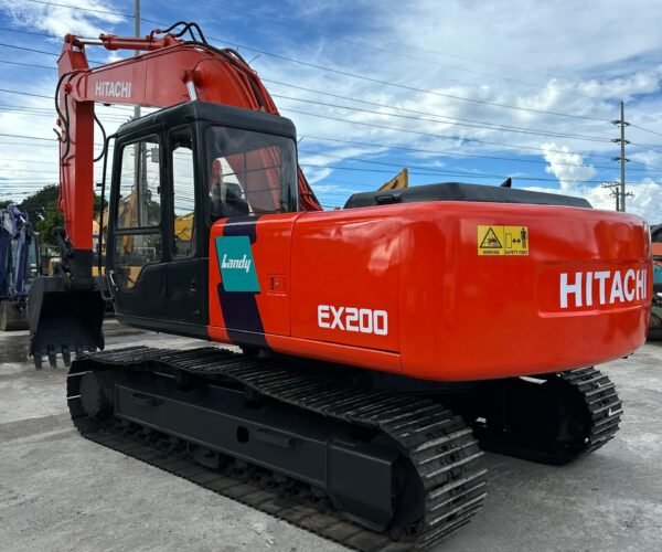 HITACHI EX200-2 WITH BREAKER LINE | MECHANICAL ENGINE