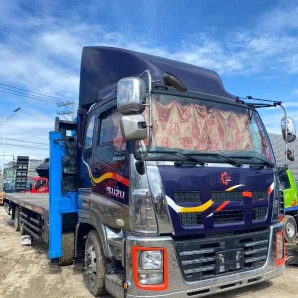 🚛 ISUZU GIGA 6UZ1 12 WHEELER SELF-LOADER WITH 6 TONS BOOM | READY FOR HEAVY DUTY WORK! 💪